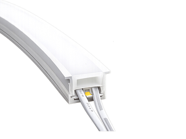 Profilo T1010 con Aletta - Bianco